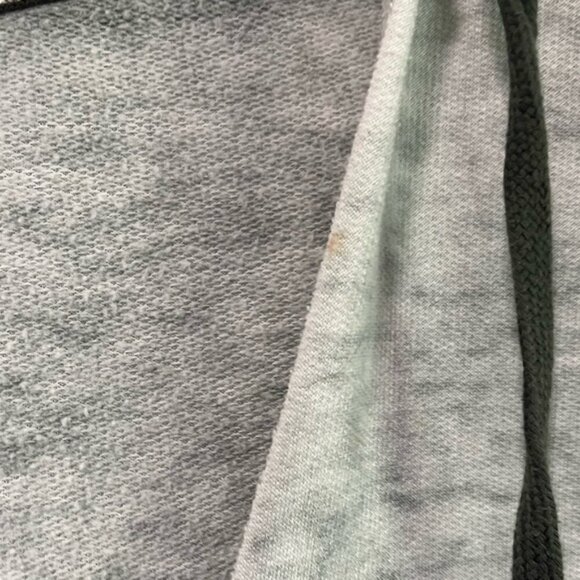 Hurley Grey Deep V-Neck Hoodie Sweatshirt (Size L) - Picture 3 of 15